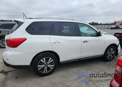 2017 Nissan Pathfinder S из США, поврежденный, VIN 5N1DR2MMXHC669320